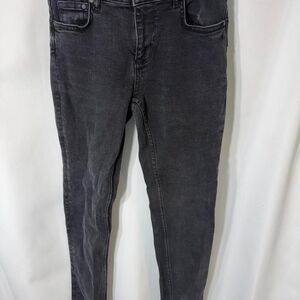 Zara Women's Black and Grey Jeans